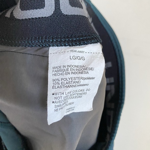 Under Armour Athletic Jogger Pants Men L Green Drawstring Tapered Athleisure - Picture 7 of 8